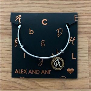 ‘A’ Initial Alex and Ani Bracelet